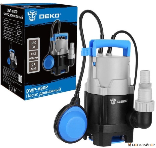 Дренажный насос Deko DWP-680P 084-2046 купить в Минске с доставкой