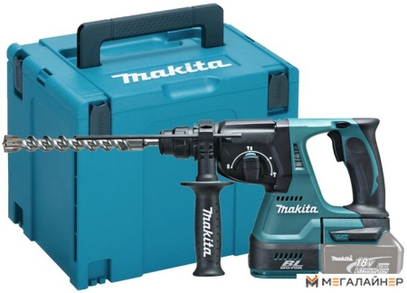 Перфоратор Makita DHR242ZJ (без АКБ, кейс) купить в Минске с доставкой