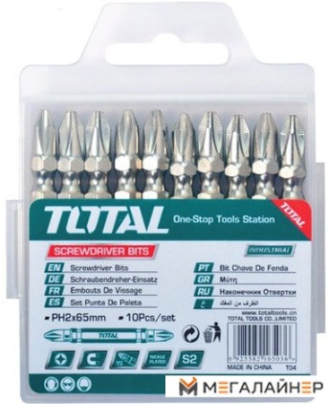 Набор бит Total TAC16PH233 (10 предметов) купить в Минске с доставкой