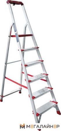 Лестница-стремянка Новая высота NV 3118 (6 ступеней) купить в Минске с доставкой