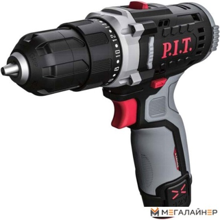 Дрель-шуруповерт P.I.T. PBM12K-10A/2 (с 2-мя АКБ, кейс) купить в Минске с доставкой
