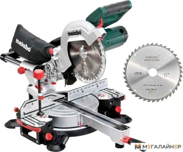 Торцовочная пила Metabo KGS 216 M Set купить в Минске с доставкой