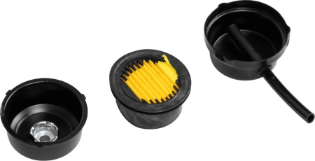 Компрессор безмасляный, малошумный DENZEL DLS 3300/100, 3300 Вт,3x1100, 100 л, 570 л/мин ,блок управления