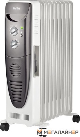 Масляный радиатор с вентилятором Ballu BOH/TB-09FH