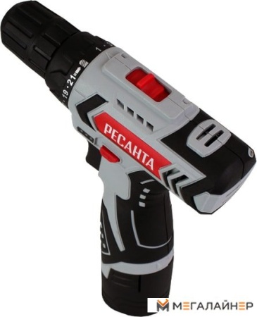 Дрель-шуруповерт Ресанта ДА-12-2Л (с 2-мя АКБ) купить в Минске с доставкой