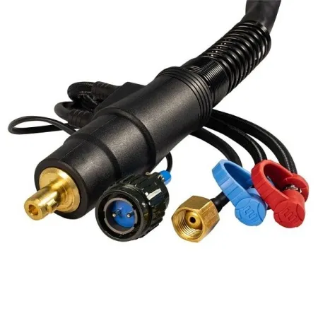 Горелка Aurora TIG 450 8m WC HFL 50MMQ ,2pin, газ 3/8G, вода б/р