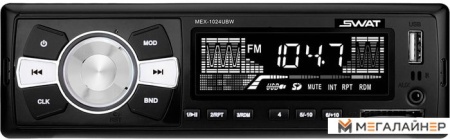 USB-магнитола Swat MEX-1024UBW 24V