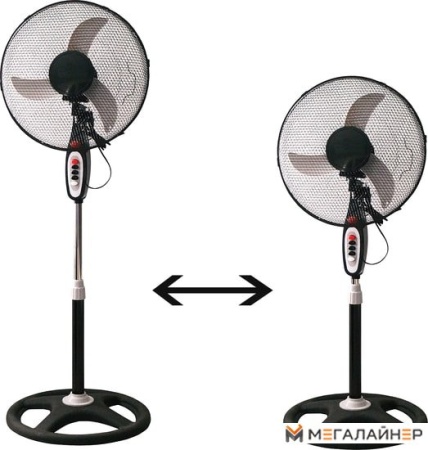 Вентилятор Esperanza EHF002KE (черный/серый)