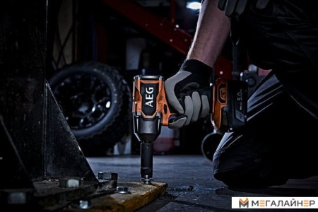 Гайковерт AEG Powertools BSS18MTF12BL-402C 4935479664 (с 2-мя АКБ, кейс) купить в Минске с доставкой