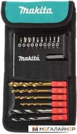 Набор оснастки Makita D-31762 (17 предметов) купить в Минске с доставкой