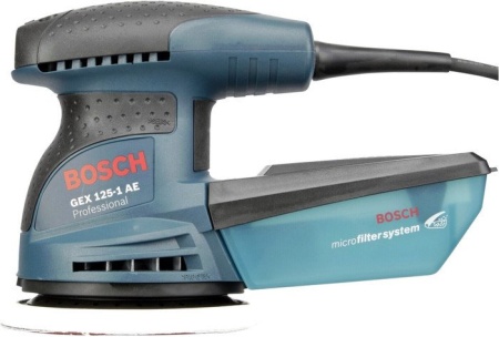 Эксцентриковая шлифмашина Bosch GEX 125-1 AE Professional (0601387500) купить в Минске с доставкой