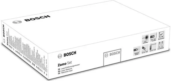 Купить Лазерный дальномер Bosch Zamo III Set 0603672701 в Минске с доставкой