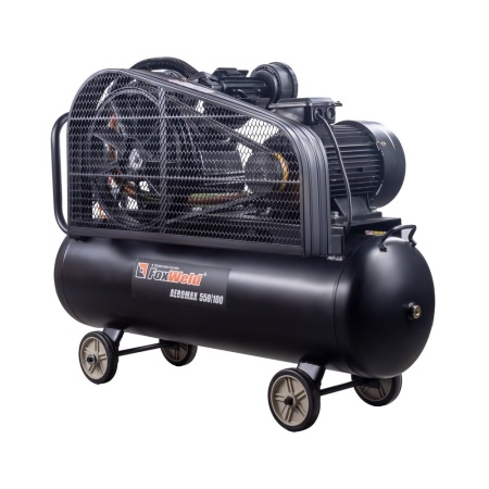 Компрессор масляный ременной Foxweld AEROMAX 550/100