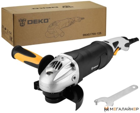 Угловая шлифмашина Deko DKAG1700-125 купить в Минске с доставкой