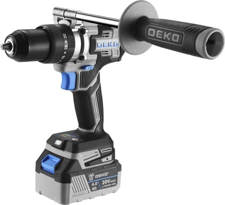 Ударная дрель-шуруповерт Deko DKCID20 Pro 085-1068 (с 1-им АКБ) купить в Минске с доставкой