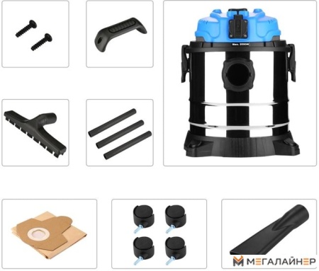 Пылесос Deko DKVC-1200-20S купить в Минске с доставкой