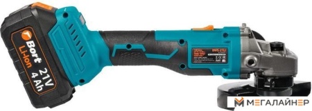 Угловая шлифмашина Bort BWS-21LI (с 2-мя АКБ, кейс) купить в Минске с доставкой