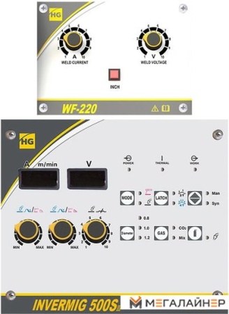 Сварочный инвертор HUGONG Invermig 500 S III