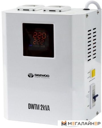 Стабилизатор напряжения Daewoo DW-TM2KVA купить в Минске с доставкой