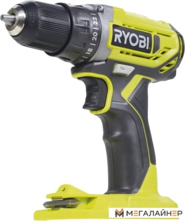 Дрель-шуруповерт Ryobi R18DD2-0 5133003816 (без АКБ) купить в Минске с доставкой