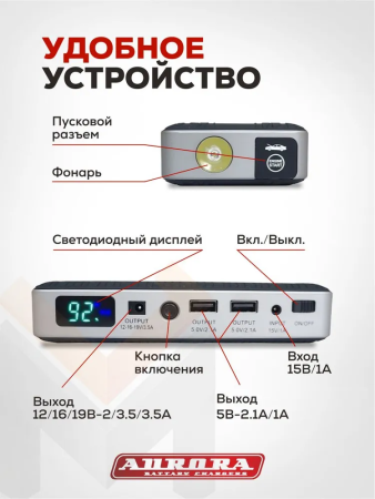 Пусковое устройство Aurora Atom 10