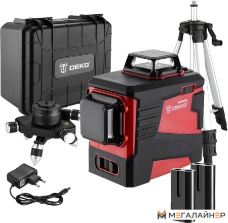 Купить Лазерный нивелир Deko DKLL12PR3 Set1 065-0164 в Минске с доставкой