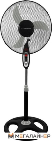 Вентилятор Esperanza EHF002KE (черный/серый)