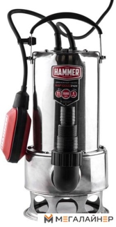 Дренажный насос Hammer NAP1000DInox купить в Минске с доставкой