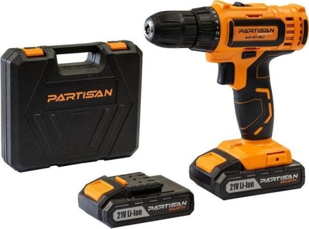 Дрель-шуруповерт Partisan AD-21-2 Li (с 2-мя АКБ, кейс) купить в Минске с доставкой