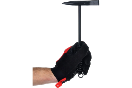 Молоток сварщика шлакоотбойный 300 г SOLARIS WA-4201