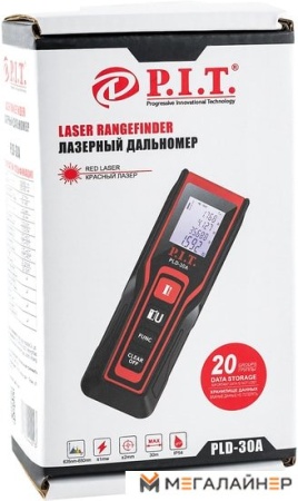 Купить Лазерный дальномер P.I.T PLD-30A в Минске с доставкой