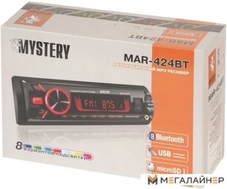 USB-магнитола Mystery MAR-424BT