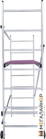 Лестница-помост Новая высота NV 1411 (2x7 ступеней) купить в Минске с доставкой