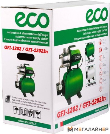 Насосная станция ECO GFI-1202In купить в Минске с доставкой