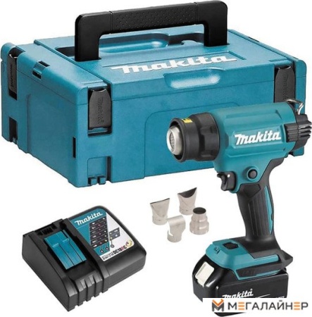 Промышленный фен Makita DHG181RT1J (с 1-им АКБ, кейс) купить в Минске с доставкой