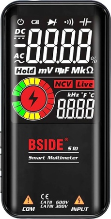 Мультиметр Bside S10 (черный)