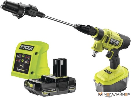 Мойка высокого давления Ryobi RY18PWX41A-125 (с 1-им АКБ) купить в Минске с доставкой
