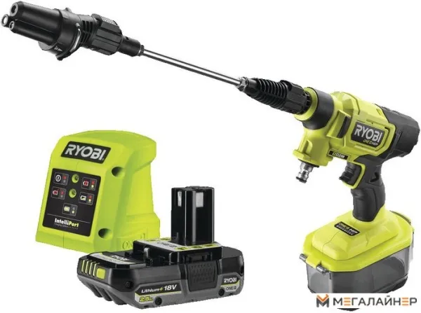 Мойка высокого давления Ryobi RY18PWX41A-125 (с 1-им АКБ) купить в Минске с доставкой