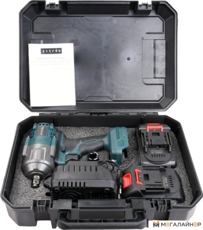Гайковерт Zitrek Crusher 20 PRO 085-1020 (с 2-мя АКБ, кейс) купить в Минске с доставкой