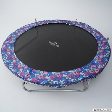 Батут Calviano Smile 183 см-6 ft с внутренней сеткой складной