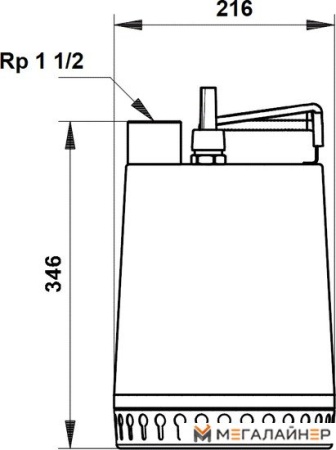 Дренажный насос Grundfos Unilift AP12.40.08.A1 купить в Минске с доставкой