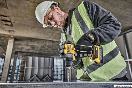 Дрель-шуруповерт DeWalt DCD800E1T (с 1-им АКБ 1.7 Ач, кейс) купить в Минске с доставкой