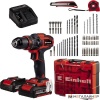 Ударная дрель-шуруповерт Einhell TE-CD 18/40 Li-i +64 4513992 (с 2-мя АКБ, кейс) купить в Минске с доставкой