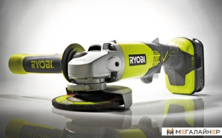 Угловая шлифмашина Ryobi R18AG-0 купить в Минске с доставкой