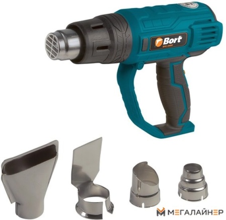 Промышленный фен Bort BHG-2000F купить в Минске с доставкой