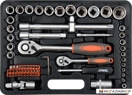 Универсальный набор инструментов Sthor 58705 (72 предмета) купить в Минске с доставкой