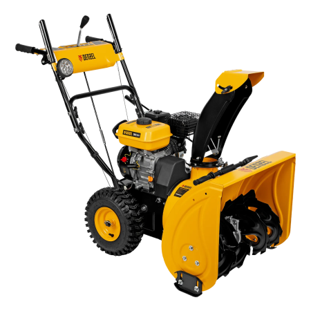 Бензиновая снегоуборочная машина SBM 610, 212cc, ручной старт, фара// Denzel купить в Минске с доставкой
