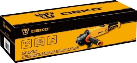 Угловая шлифмашина Deko AG1400DK 083-1027 купить в Минске с доставкой