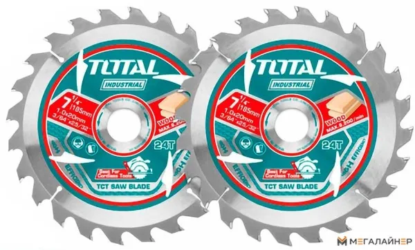 Набор пильных дисков Total TAC2331853 (2 шт) купить в Минске с доставкой