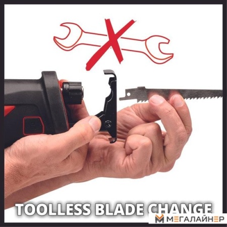 Сабельная пила Einhell TE-AP 18/26 Li-Solo 4326290 купить в Минске с доставкой